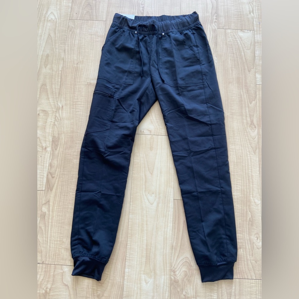 Black Jogger Scrub Pants NWT